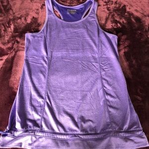 Layer 8 Performance Purple Qwick—Dry Tank Top